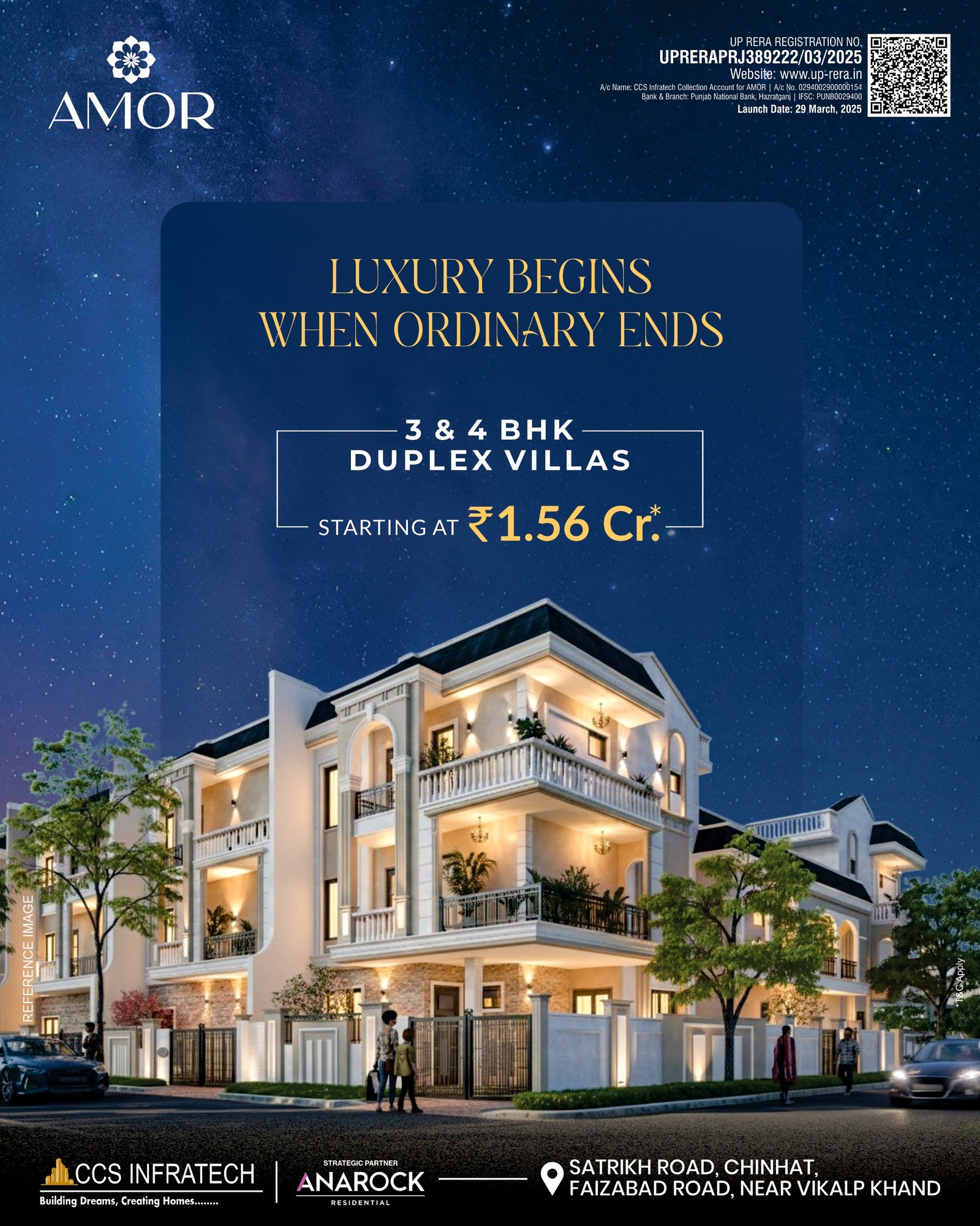 AMOR Villas Mobile Banner 1