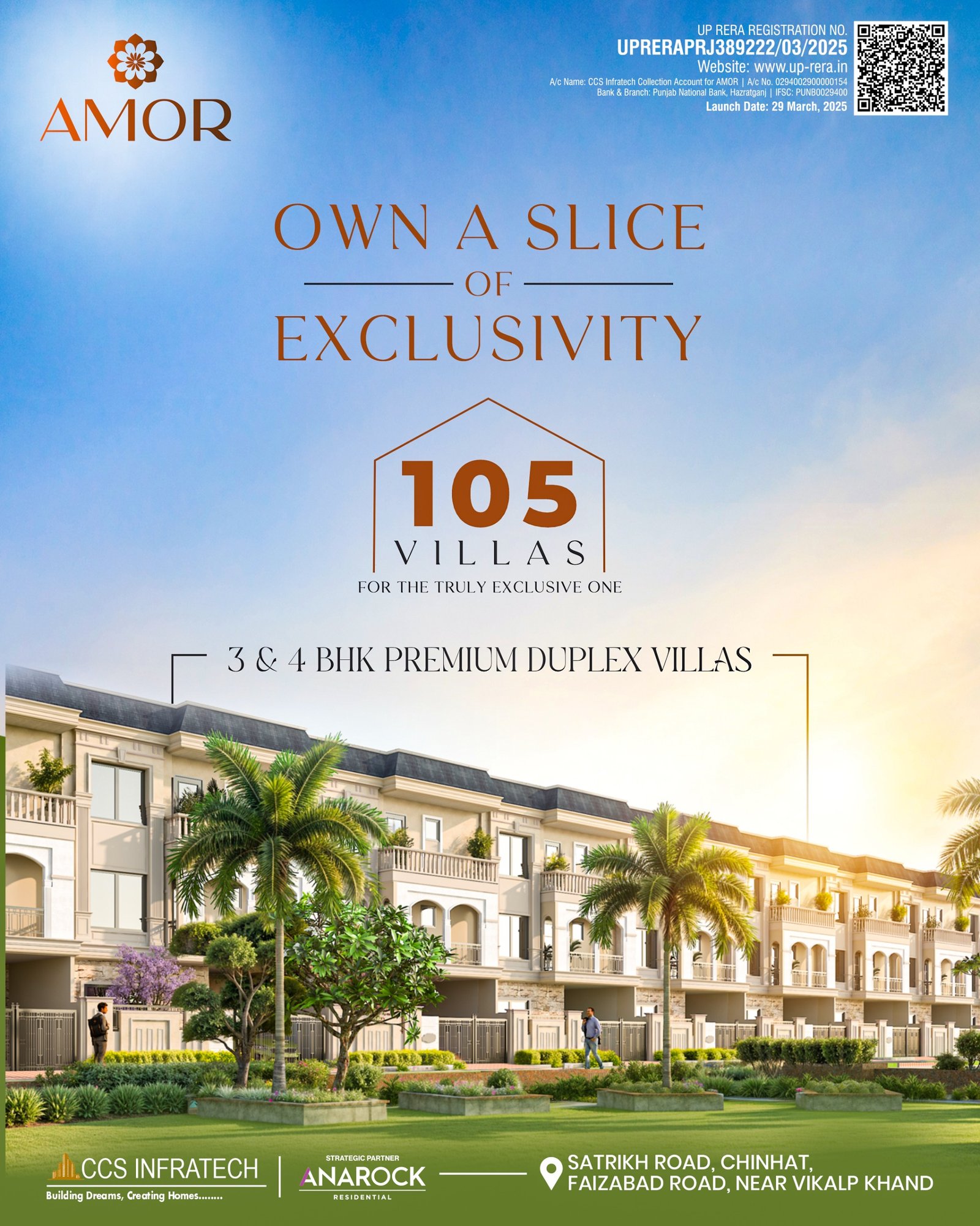 AMOR Villas Mobile Banner 1